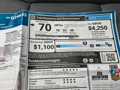 Used 2024 Ford F150 Lightning Lariat image 49