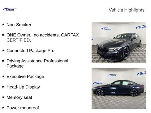 Used 2023 BMW M550i xDrive w/ Executive Package AWD/4WD image 4
