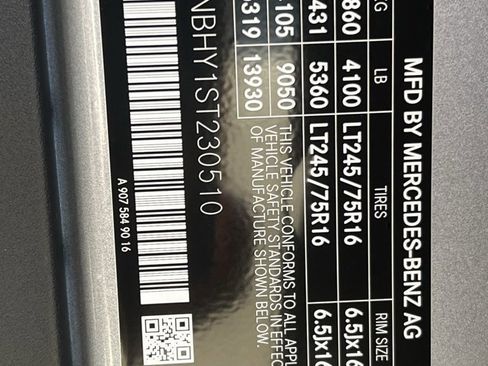 New 2025 Mercedes-Benz Sprinter 2500 image 10