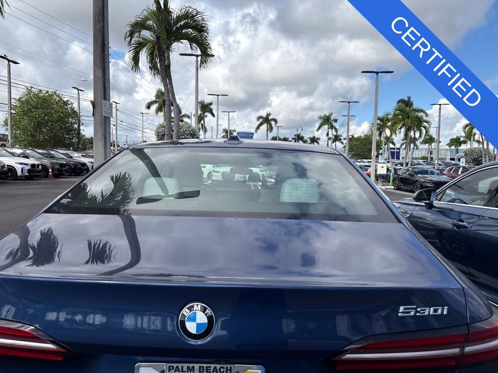Certified 2024 BMW 530i w/ Premium Package RWD image 11