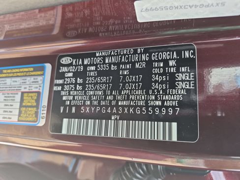 Used 2019 Kia Sorento FWD image 32