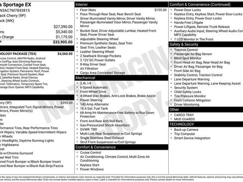 Used 2021 Kia Sportage EX w/ EX Technology Package FWD image 6