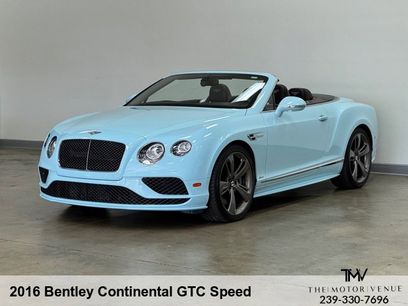 Used 2016 Bentley Continental GT Speed