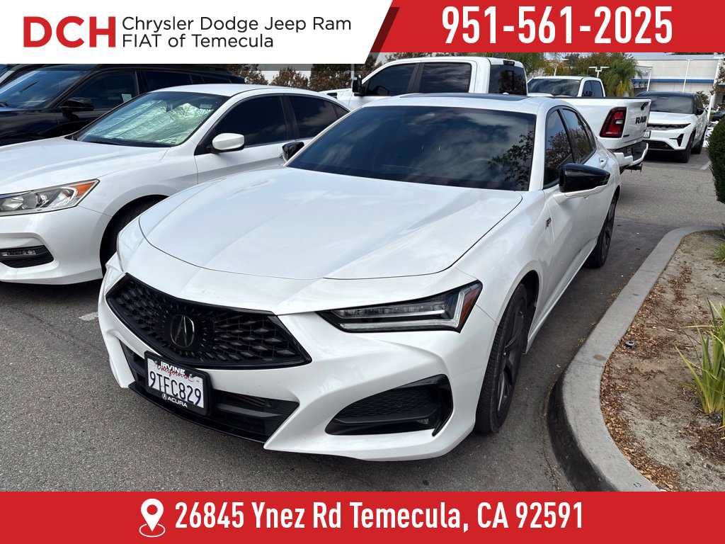 Used 2022 Acura TLX w/ A-SPEC Package FWD image 1