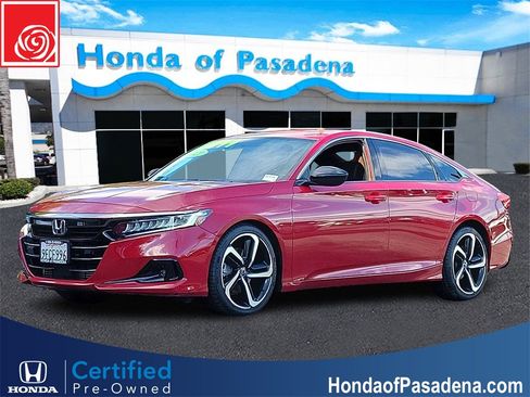 Certified 2021 Honda Accord Sport image 1