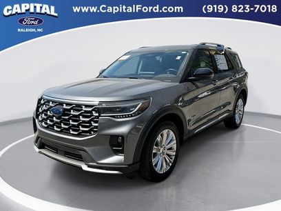 Certified 2025 Ford Explorer Platinum w/ LUX Leather Package