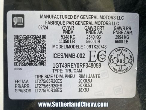 Used 2024 GMC Sierra 2500 Denali w/ Denali Reserve Package image 62