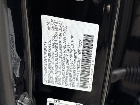 New 2026 Honda Ridgeline Black Edition image 37