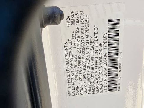 Used 2024 Honda Odyssey EX-L image 9