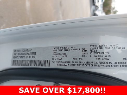 Used 2024 RAM 2500 Tradesman w/ Chrome Appearance Group image 35