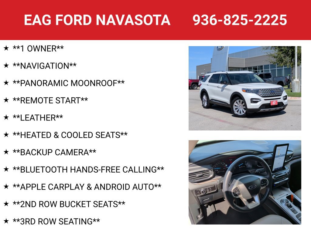 Used 2023 Ford Explorer Limited w/ Limited Technology Package RWD image 4