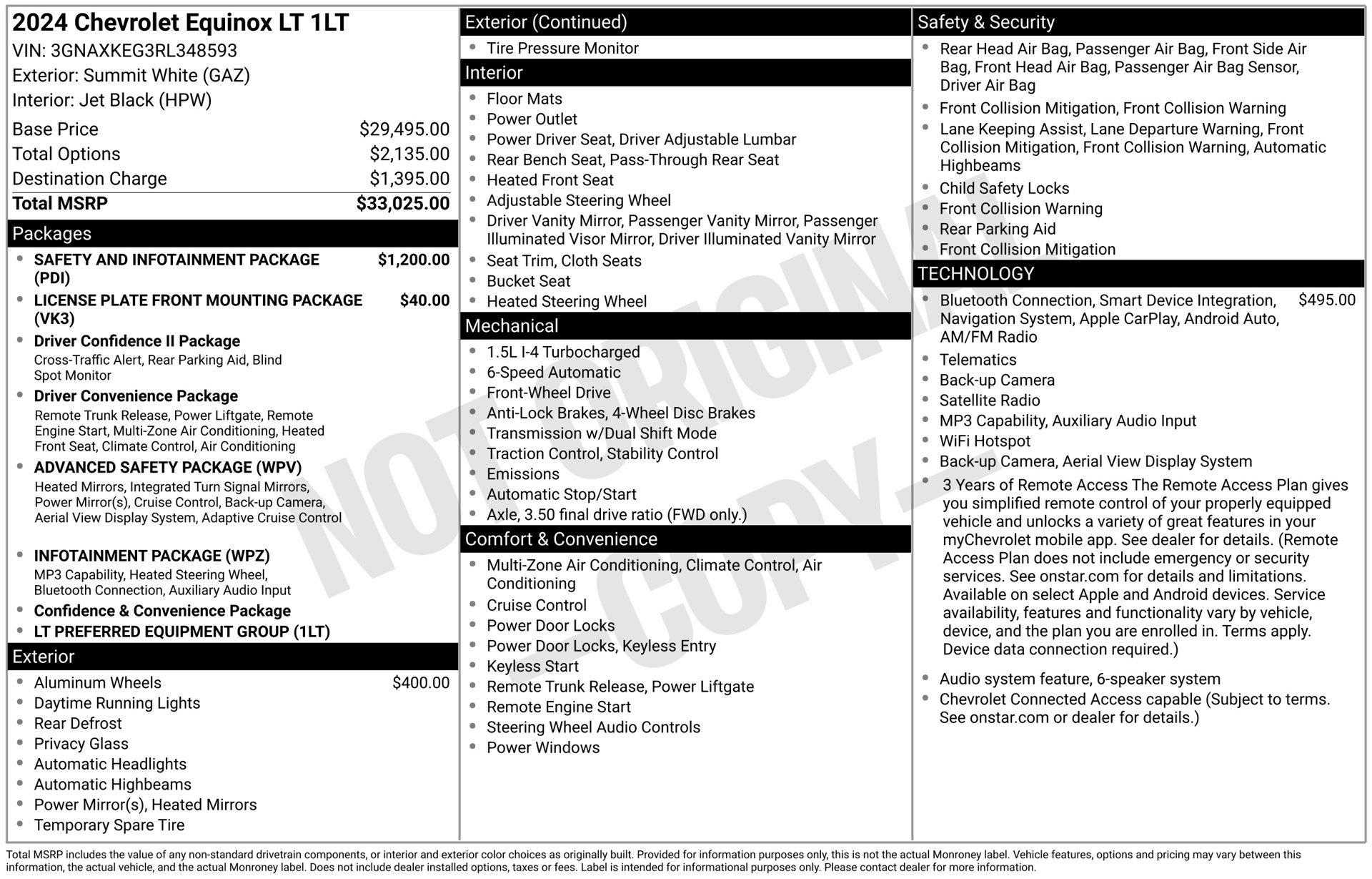 Used 2024 Chevrolet Equinox LT FWD image 3