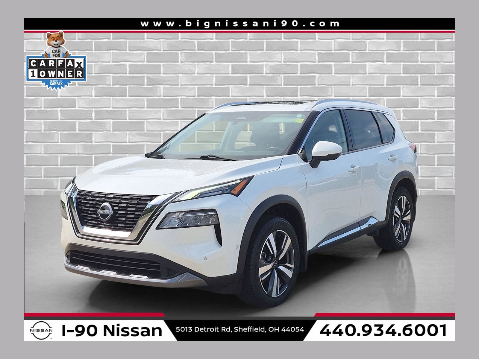 Certified 2023 Nissan Rogue SL w/ SL Premium Package AWD/4WD image 1