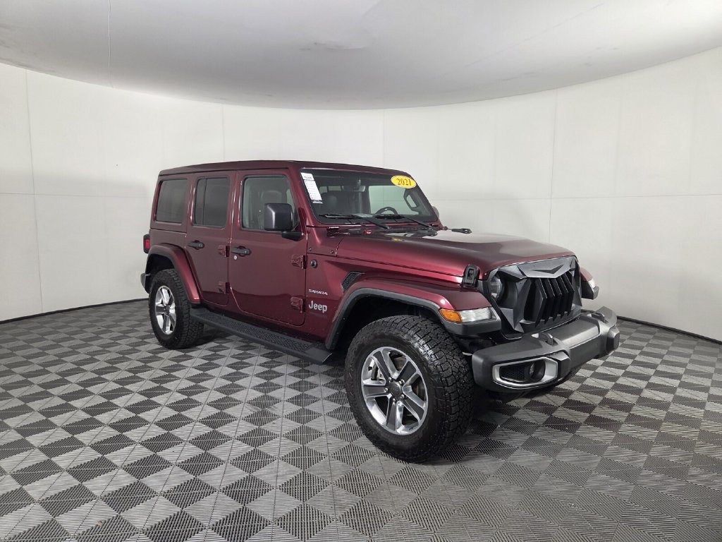 Used 2021 Jeep Wrangler Unlimited Sahara AWD/4WD image 21