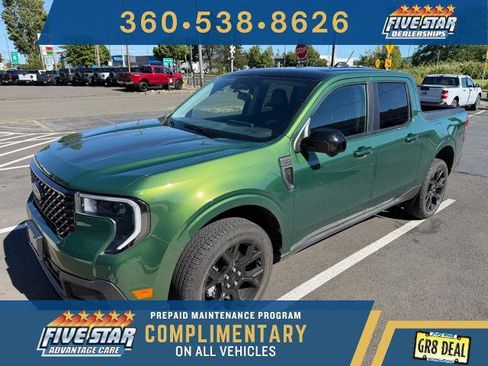 Certified 2025 Ford Maverick Lariat w/ Black Appearance Package AWD/4WD image 1