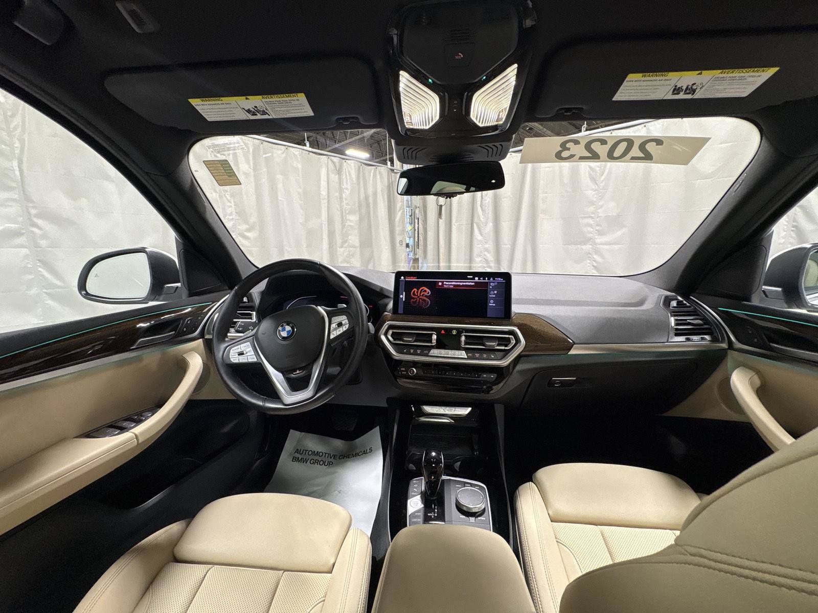 Used 2023 BMW X3 xDrive30i w/ Premium Package w/ZPA AWD/4WD image 9