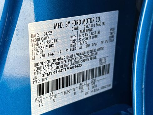 New 2026 Ford Mustang Mach-E Select w/ Interior Protection Package image 28