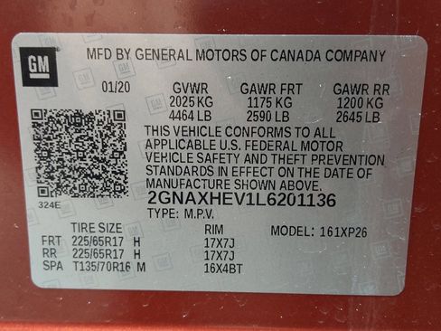 Used 2020 Chevrolet Equinox LS w/ LS Convenience Package image 33