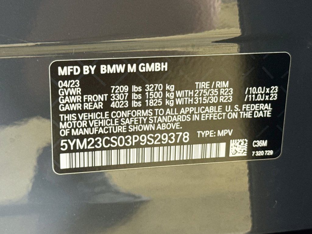 Used 2023 BMW XM AWD/4WD image 34