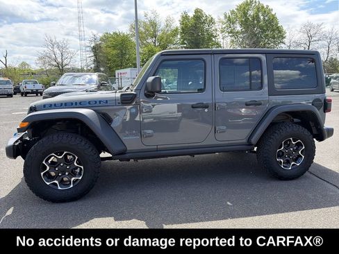Used 2023 Jeep Wrangler Unlimited Rubicon 4xe w/ Cold Weather Group AWD/4WD image 2