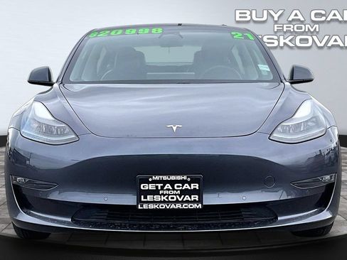 Used 2021 Tesla Model 3 Long Range AWD/4WD image 3