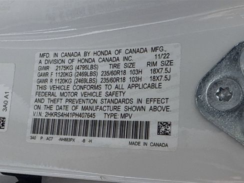 Certified 2023 Honda CR-V EX image 37