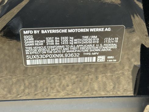 Used 2022 BMW X3 xDrive30i AWD/4WD image 28