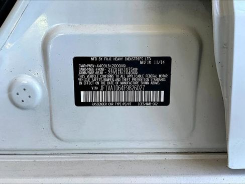 Used 2015 Subaru WRX Premium image 16