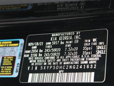 Used 2022 Kia Telluride SX w/ SX Prestige Package image 18