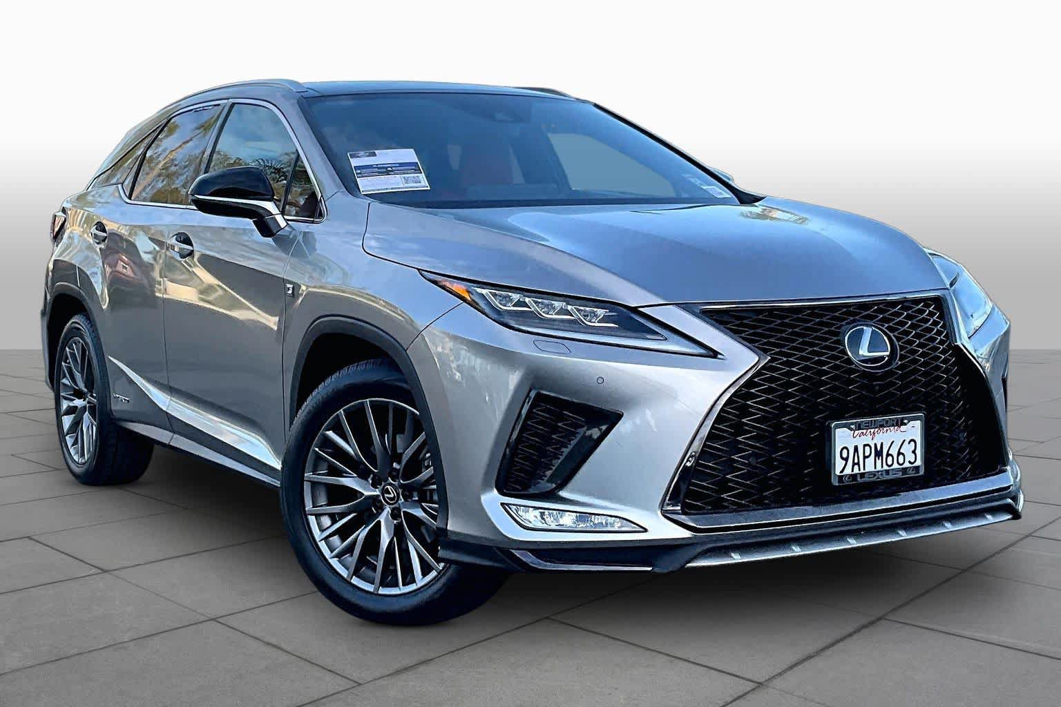 Used 2022 Lexus RX 450h F Sport w/ Accessory Package AWD/4WD image 2