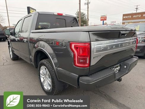 Used 2016 Ford F150 Platinum w/ Equipment Group 701A Luxury image 7