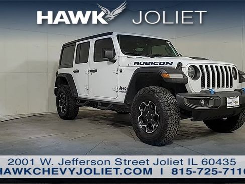 Used 2021 Jeep Wrangler Unlimited Rubicon 4xe w/ Cold Weather Group image 1
