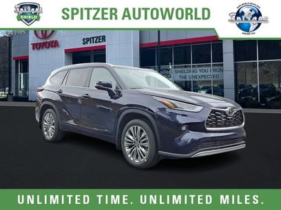 New 2025 Toyota Highlander Platinum