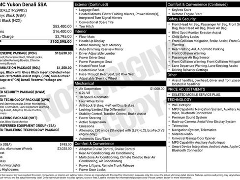 New 2026 GMC Yukon Denali w/ Denali Reserve Package AWD/4WD image 36