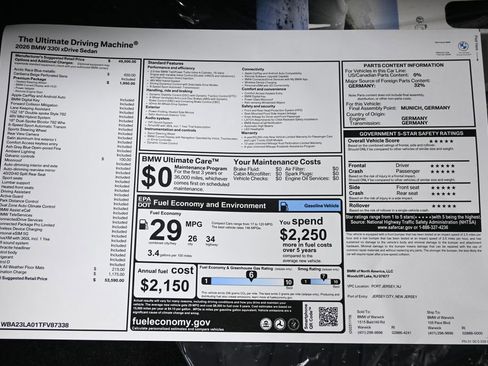 Used 2026 BMW 330i xDrive Sedan w/ Premium Package image 37