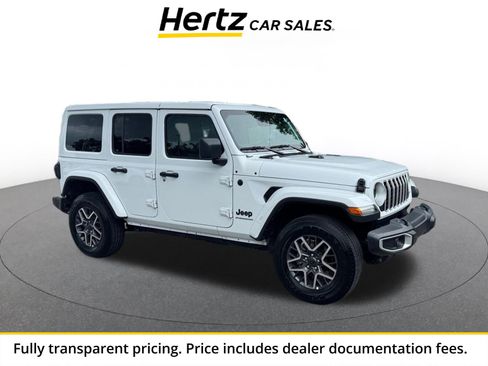 Used 2025 Jeep Wrangler Unlimited Sahara AWD/4WD image 1