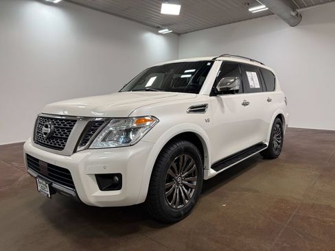 Used 2019 Nissan Armada Platinum w/ Captain's Chairs Package AWD/4WD image 37