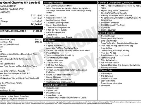 Used 2022 Jeep Grand Cherokee Laredo E AWD/4WD image 6