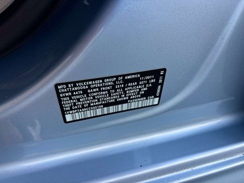 Used 2012 Volkswagen Passat 2.5 SE FWD image 25