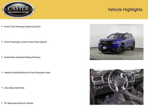 Used 2023 GMC Acadia SLT w/ Elevation Edition AWD/4WD image 8