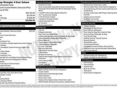 Used 2024 Jeep Wrangler Sahara image 37