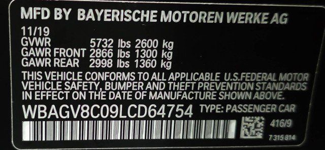 Used 2020 BMW M850i Gran Coupe xDrive AWD/4WD image 49