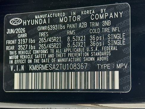 New 2026 Hyundai Palisade Calligraphy AWD/4WD image 24