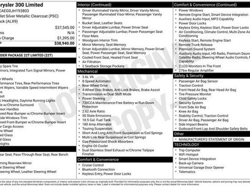 Used 2018 Chrysler 300 Limited image 4