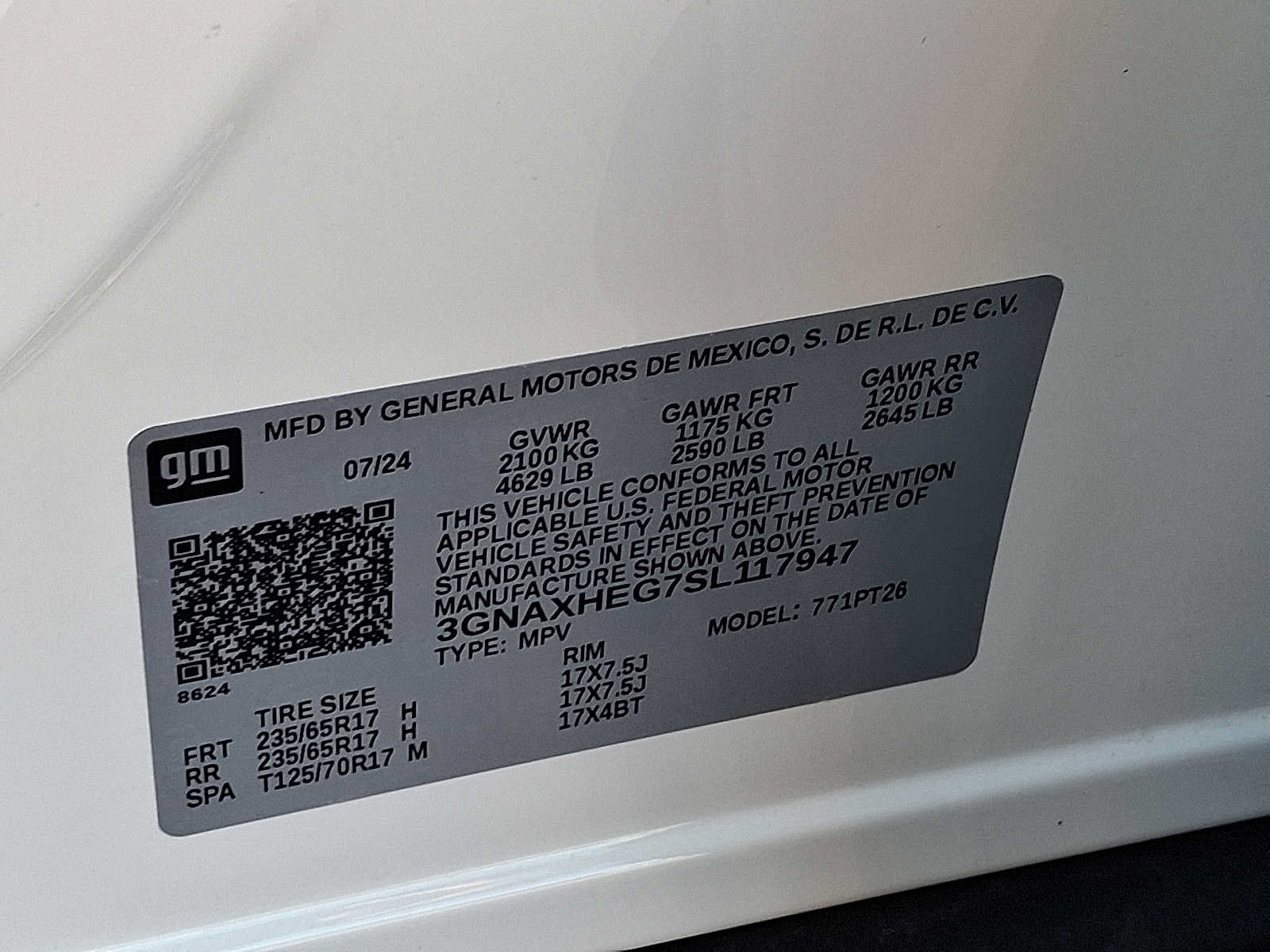 Certified 2025 Chevrolet Equinox LT w/ Convenience Package II FWD image 27