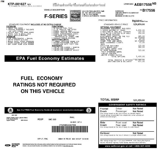 Used 2010 Ford F250 XL AWD/4WD image 2