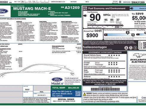 New 2025 Ford Mustang Mach-E GT image 34