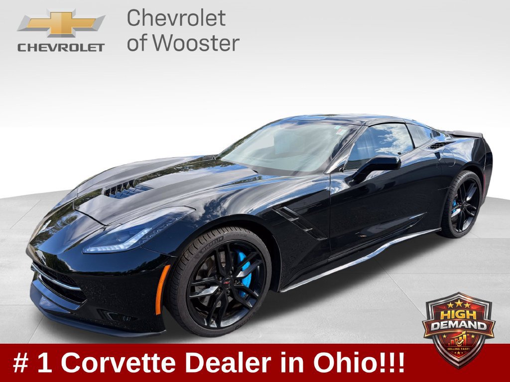Used 2016 Chevrolet Corvette Stingray Coupe w/ Carbon Flash Badge Package RWD 360° Tour