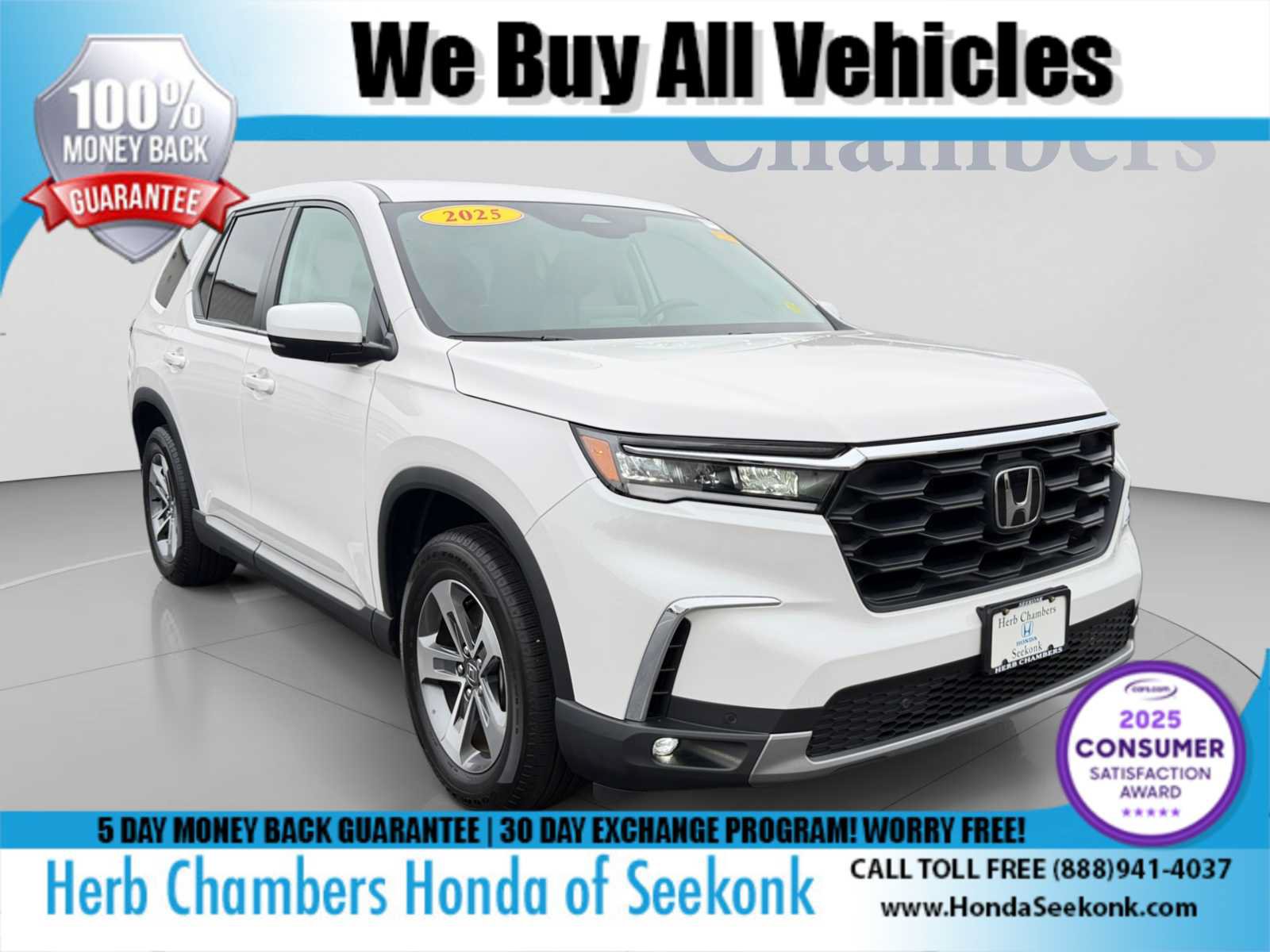 Used 2025 Honda Pilot EX-L image 1