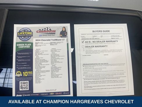 Certified 2024 Chevrolet TrailBlazer LT w/ Convenience Package image 43